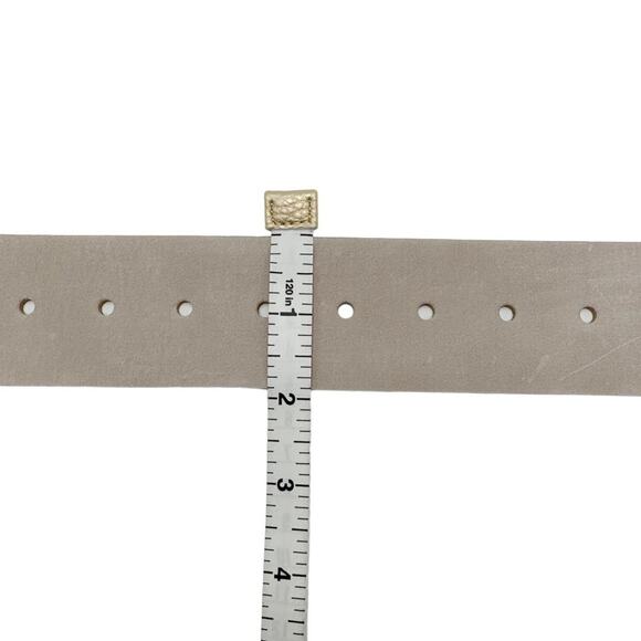 RAG & BONE Jumbo Boyfriend Waist Belt Pelican Nubuck S - Picture 10 of 10
